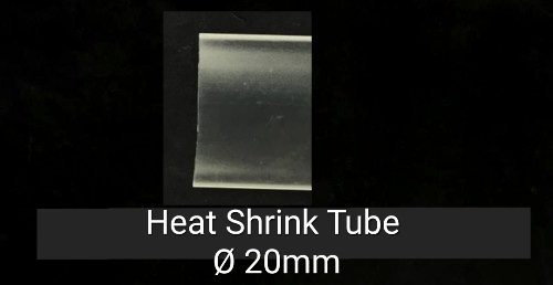 Heat Shrink Tube ø20mm 100m/roll Transparent